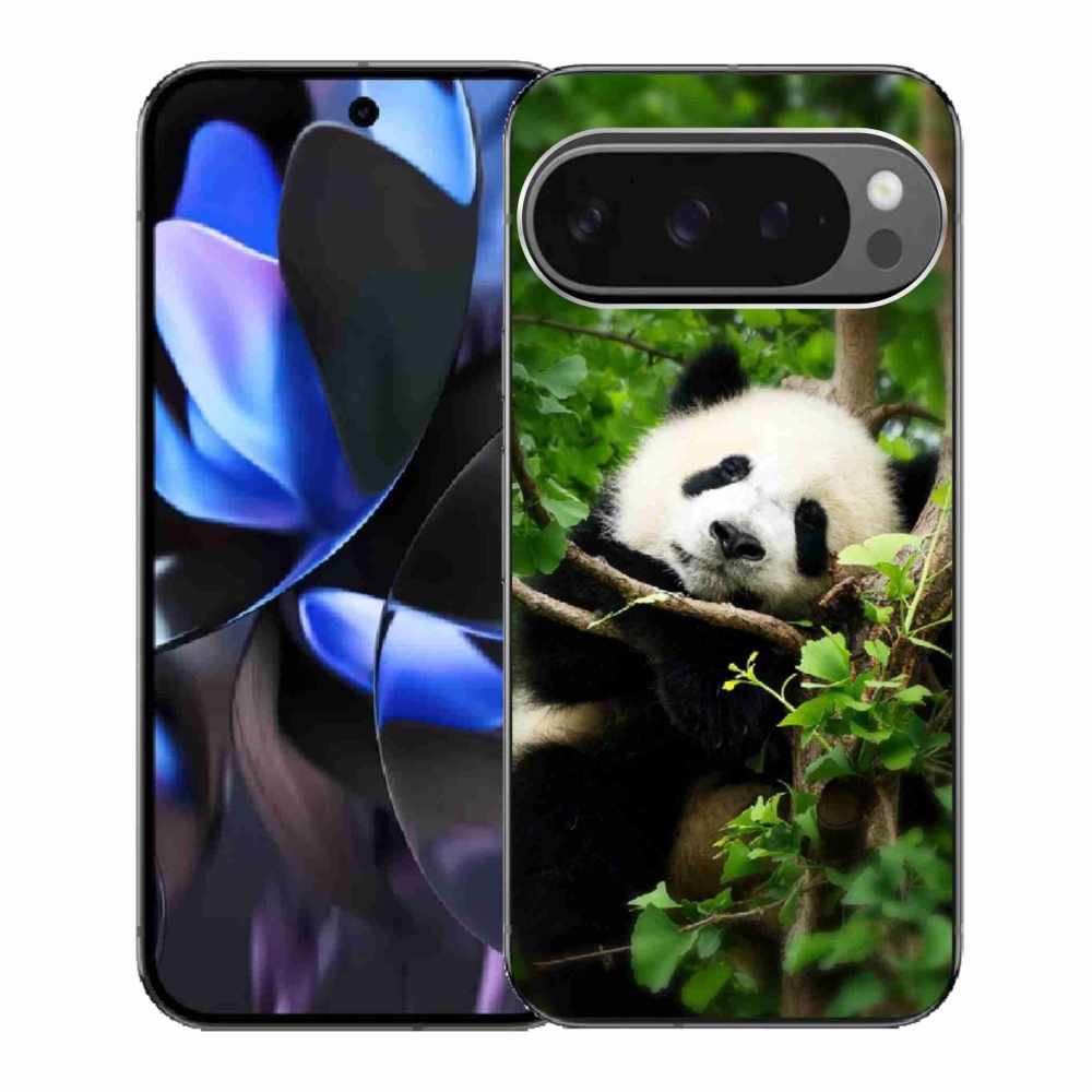 Gél borítás mmCase a Google Pixel 9 Pro számára - panda