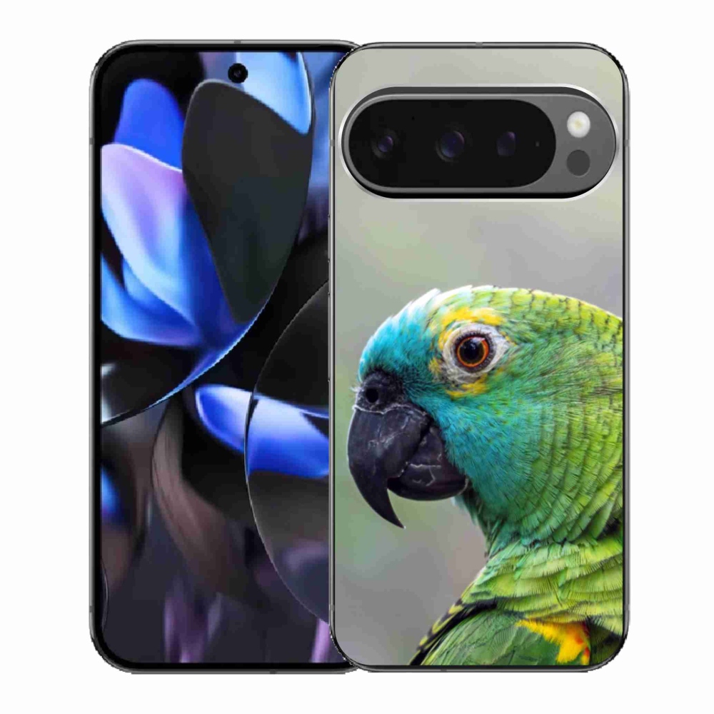 Gél borítás mmCase a Google Pixel 9 Pro számára - papagáj amazon