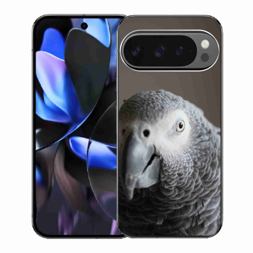 Zselés borítás mmCase a Google Pixel 9 Pro számára - papagáj jacko 2