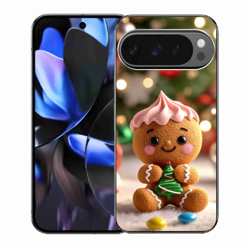 Gél borítás mmCase a Google Pixel 9 Pro - Gingerbread számára