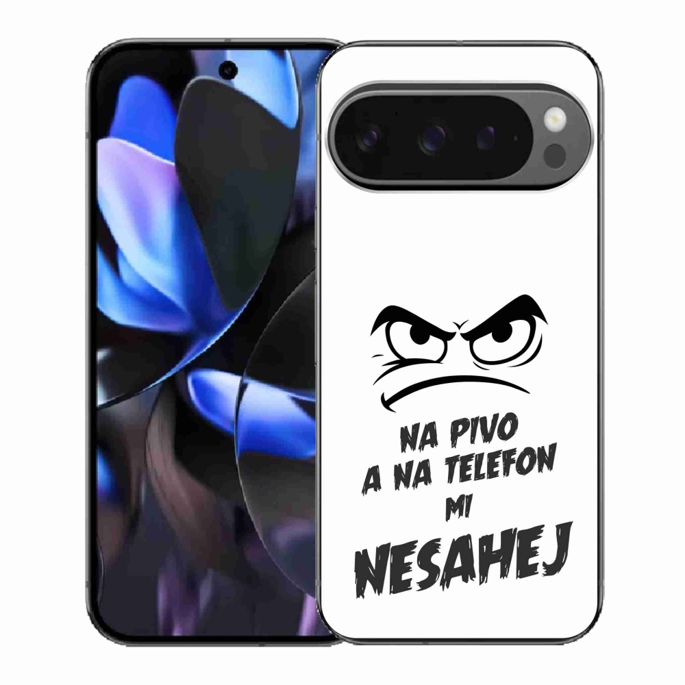 Gél borítás mmCase a Google Pixel 9 Pro számára - sör motívum 2 fehér háttér
