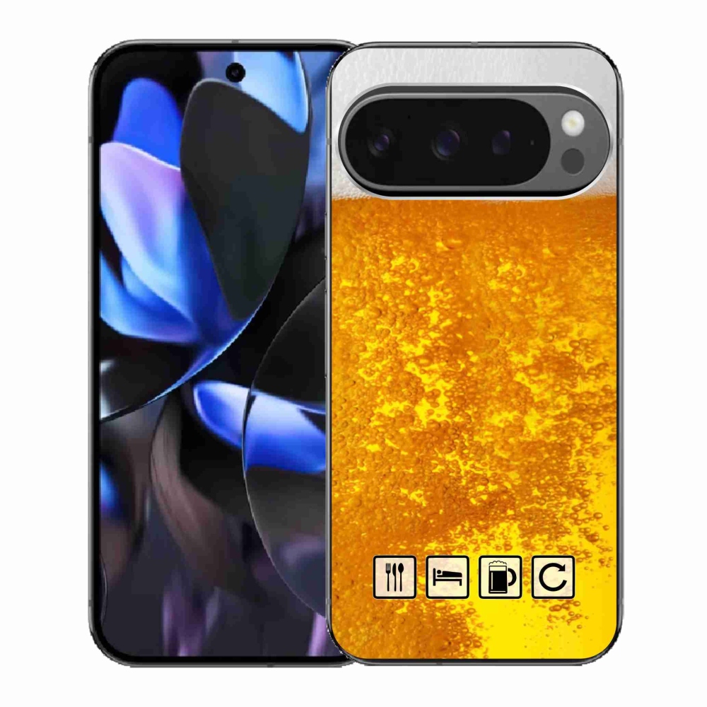 Gél borítás mmCase a Google Pixel 9 Pro számára - sör motívum 3