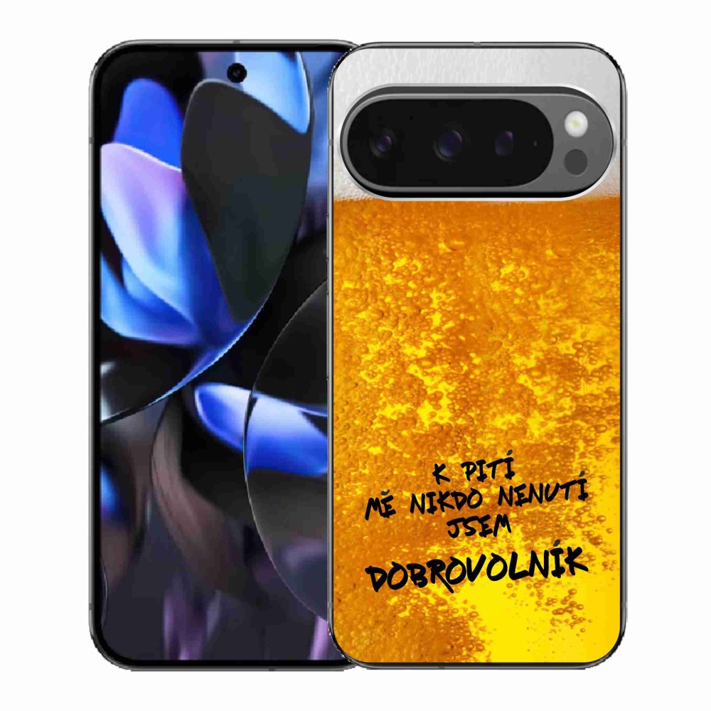 Gél borítás mmCase a Google Pixel 9 Pro számára - sör motívum 4