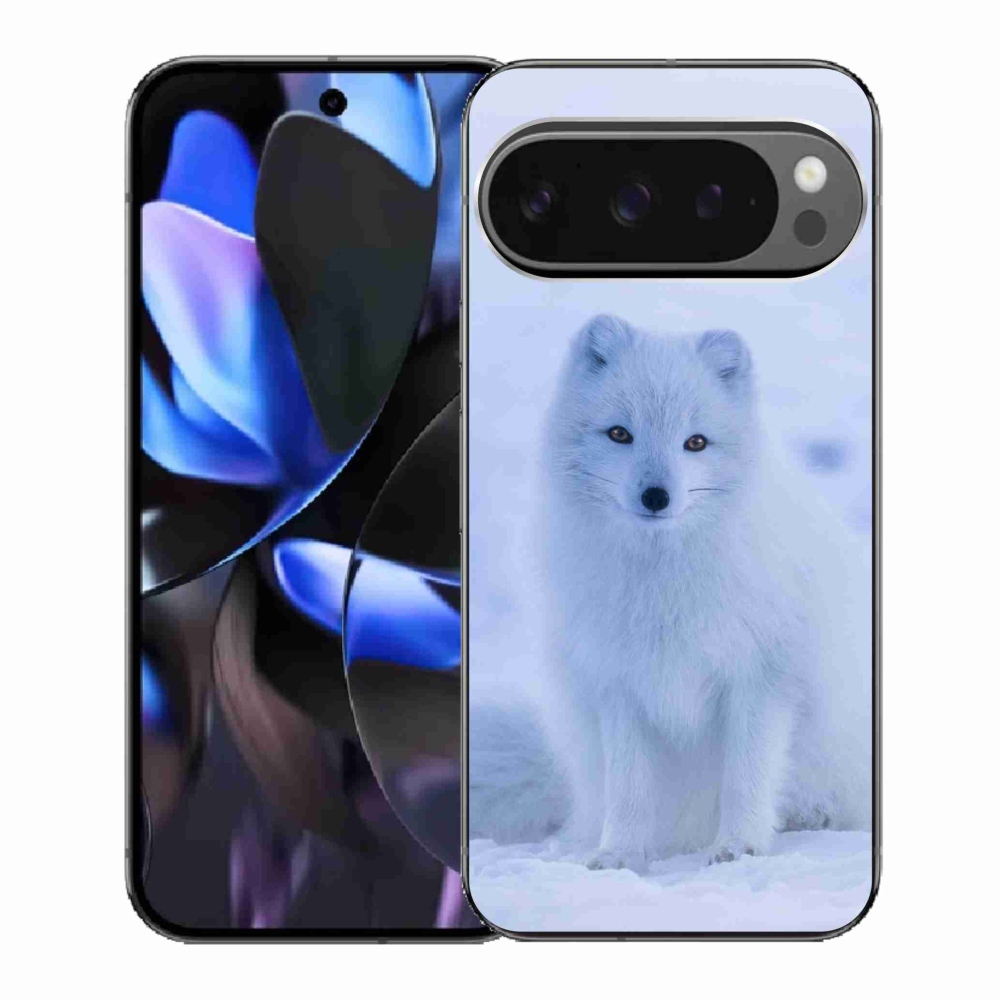 Gél borítás mmCase a Google Pixel 9 Pro számára - polár róka