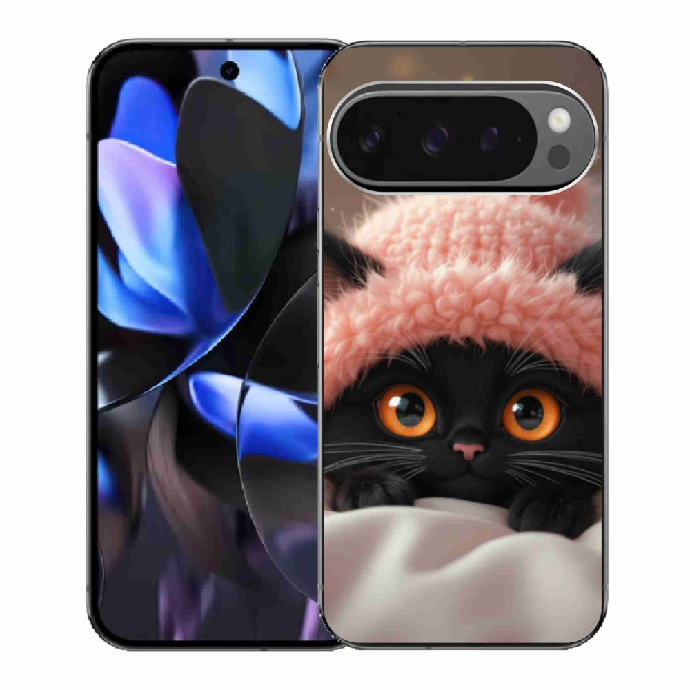Gél borítás mmCase a Google Pixel 9 Pro számára - aranyos cica 7