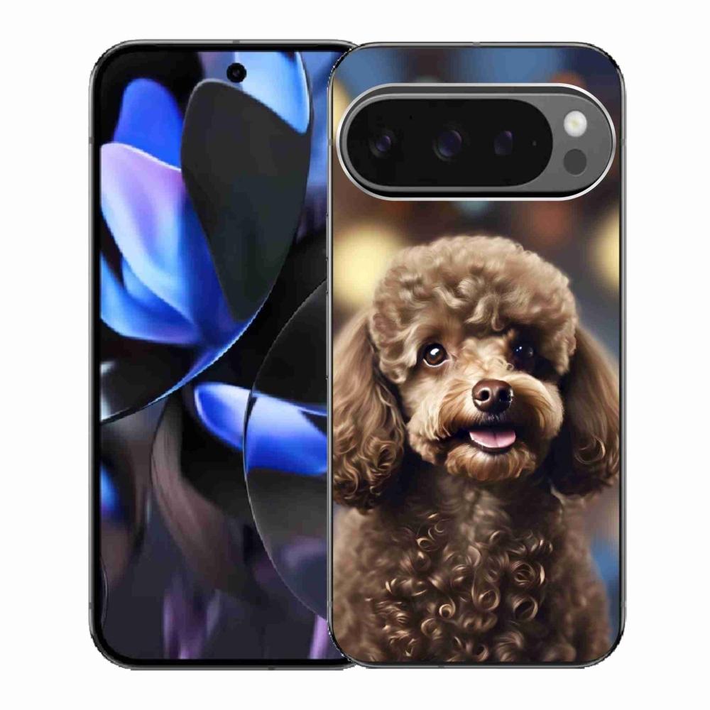 Gél borítás mmCase a Google Pixel 9 Pro számára - aranyos uszkár