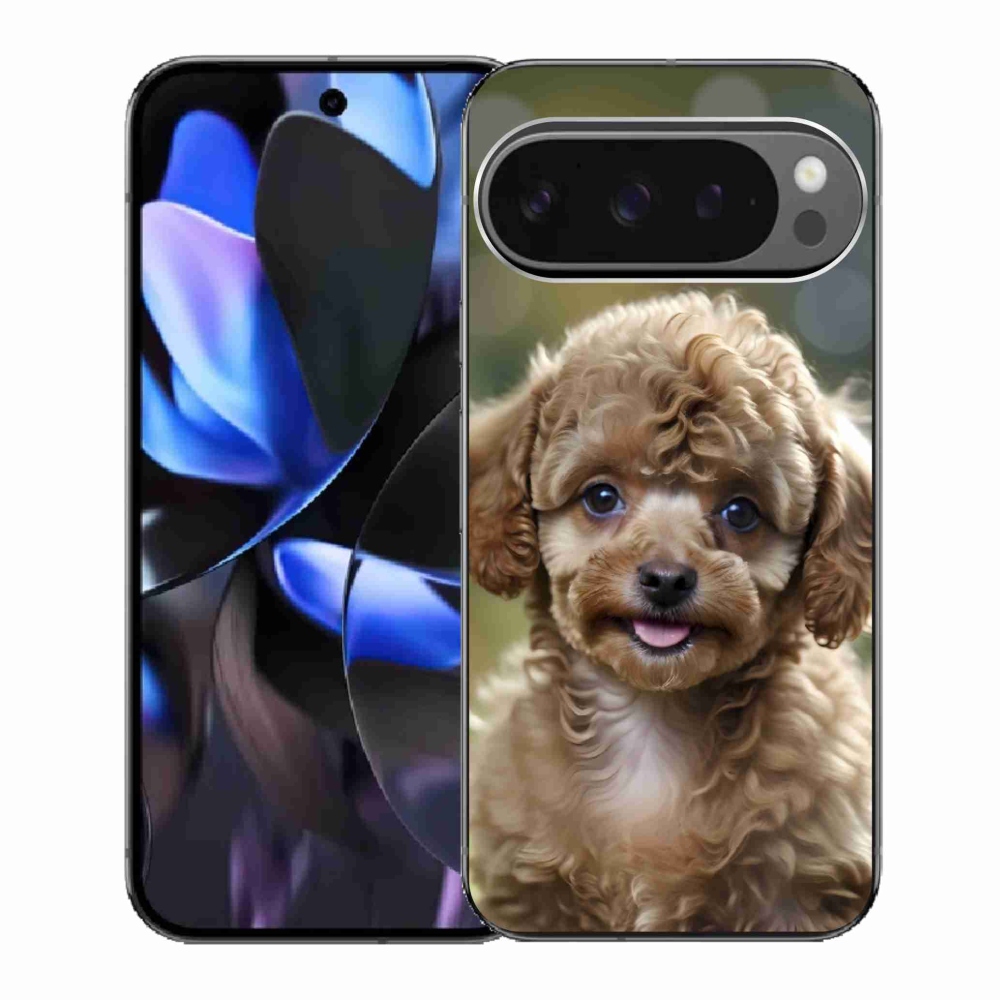 Gél borítás mmCase a Google Pixel 9 Pro számára - aranyos uszkár