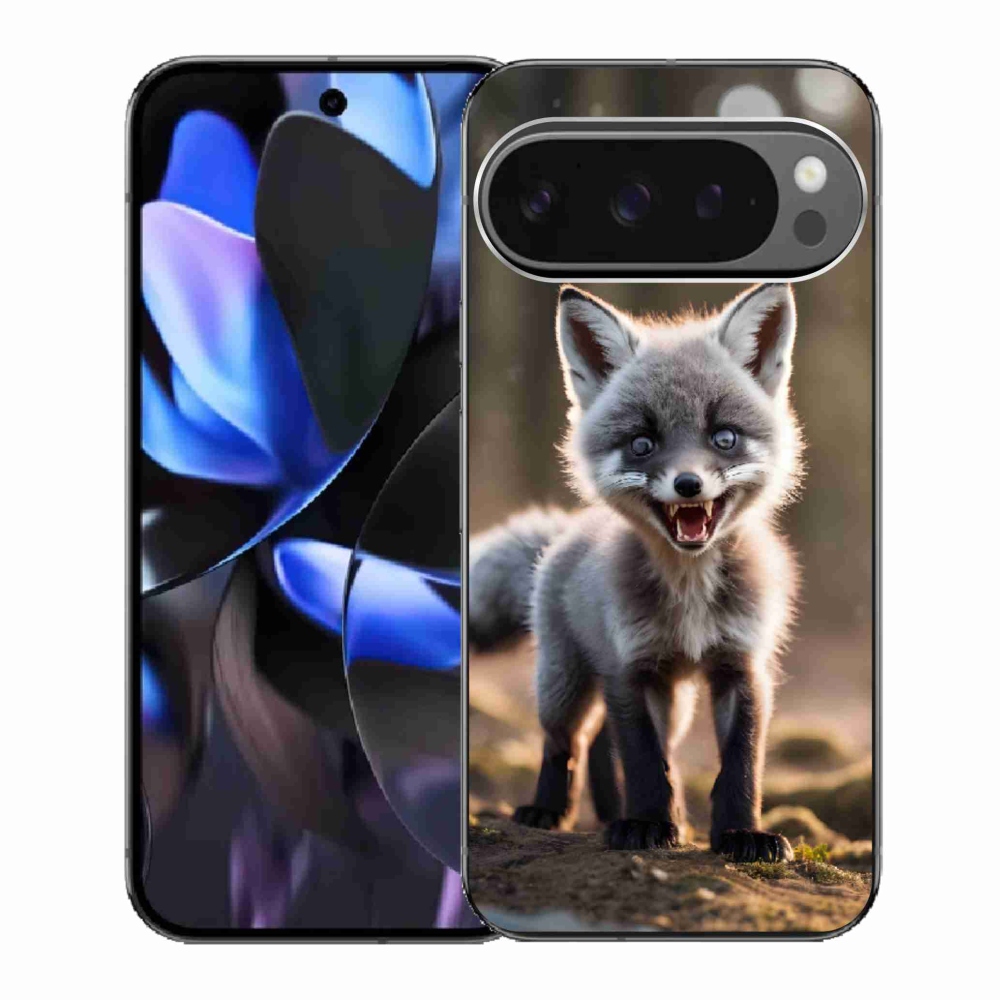 Gél borítás mmCase a Google Pixel 9 Pro számára - angry fox