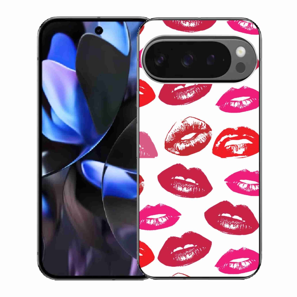 Gél borítás mmCase a Google Pixel 9 Pro számára - ajkak