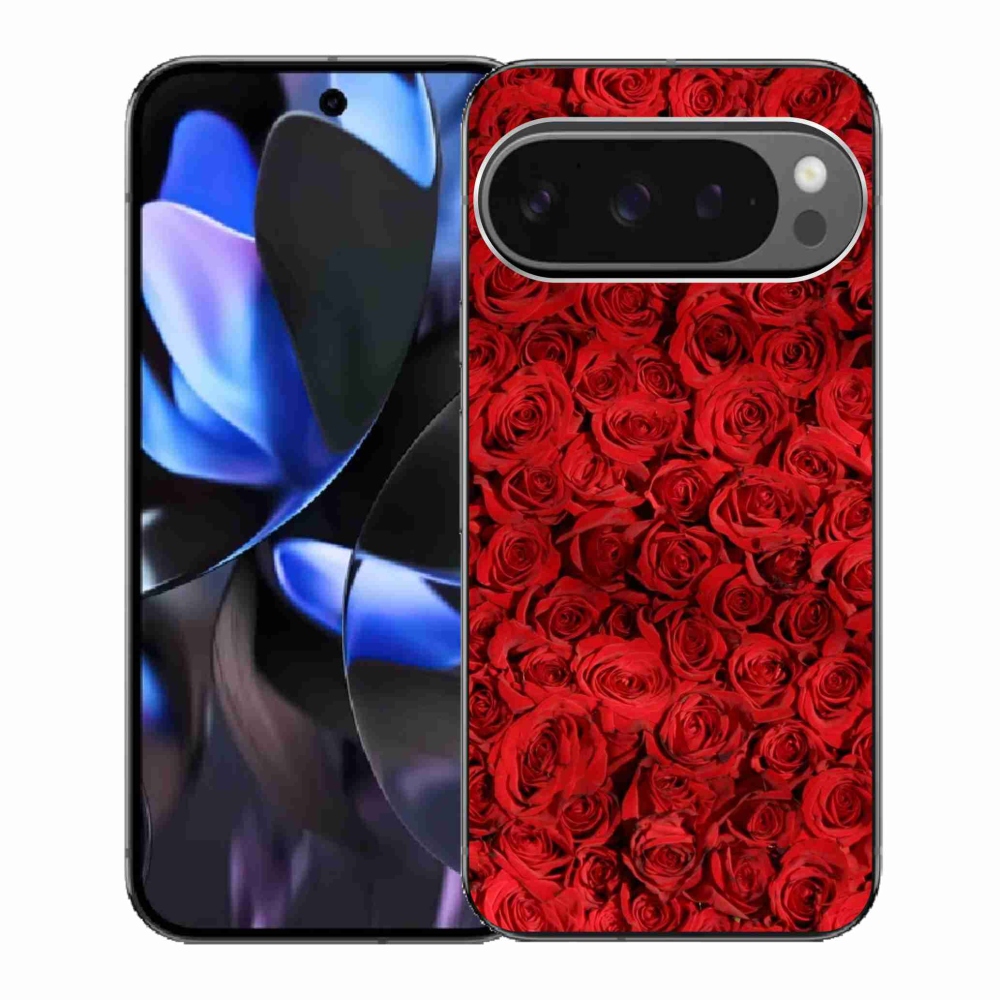 Gél borítás mmCase a Google Pixel 9 Pro számára - rózsaszínű