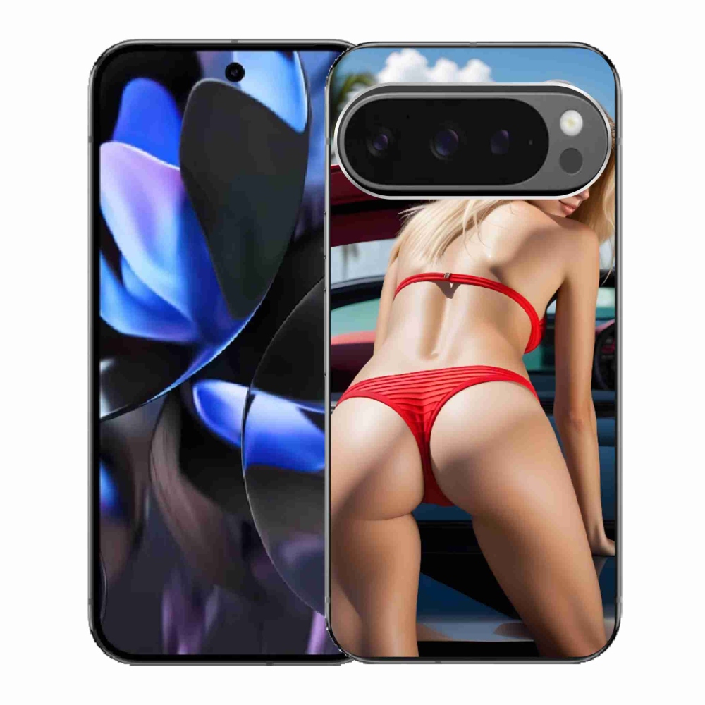 Gél borítás mmCase a Google Pixel 9 Pro-hoz - szexi nő 2