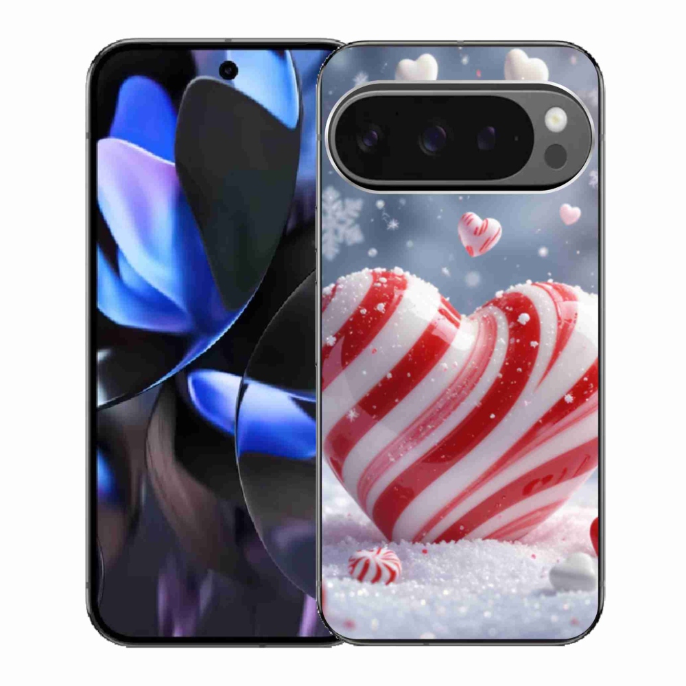 Gél borítás mmCase a Google Pixel 9 Pro-hoz - édes szív