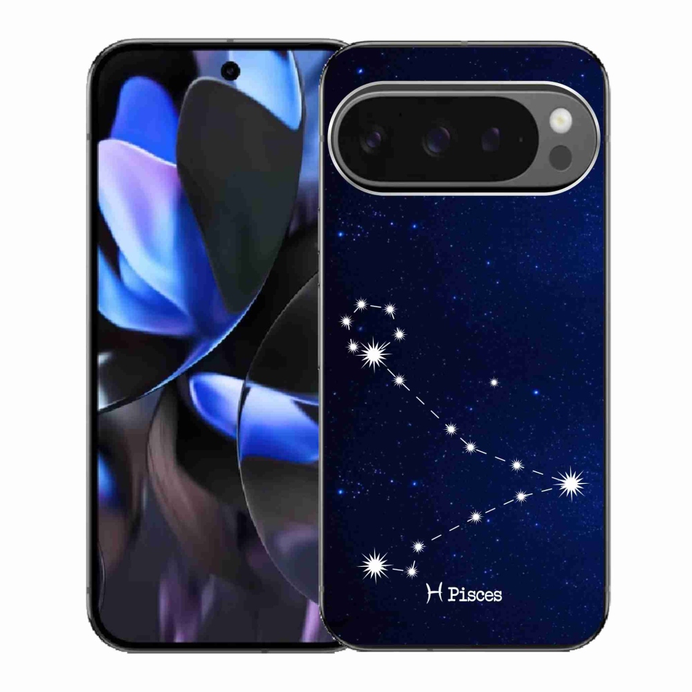 Gél borítás mmCase a Google Pixel 9 Pro számára - csillagkép Halak
