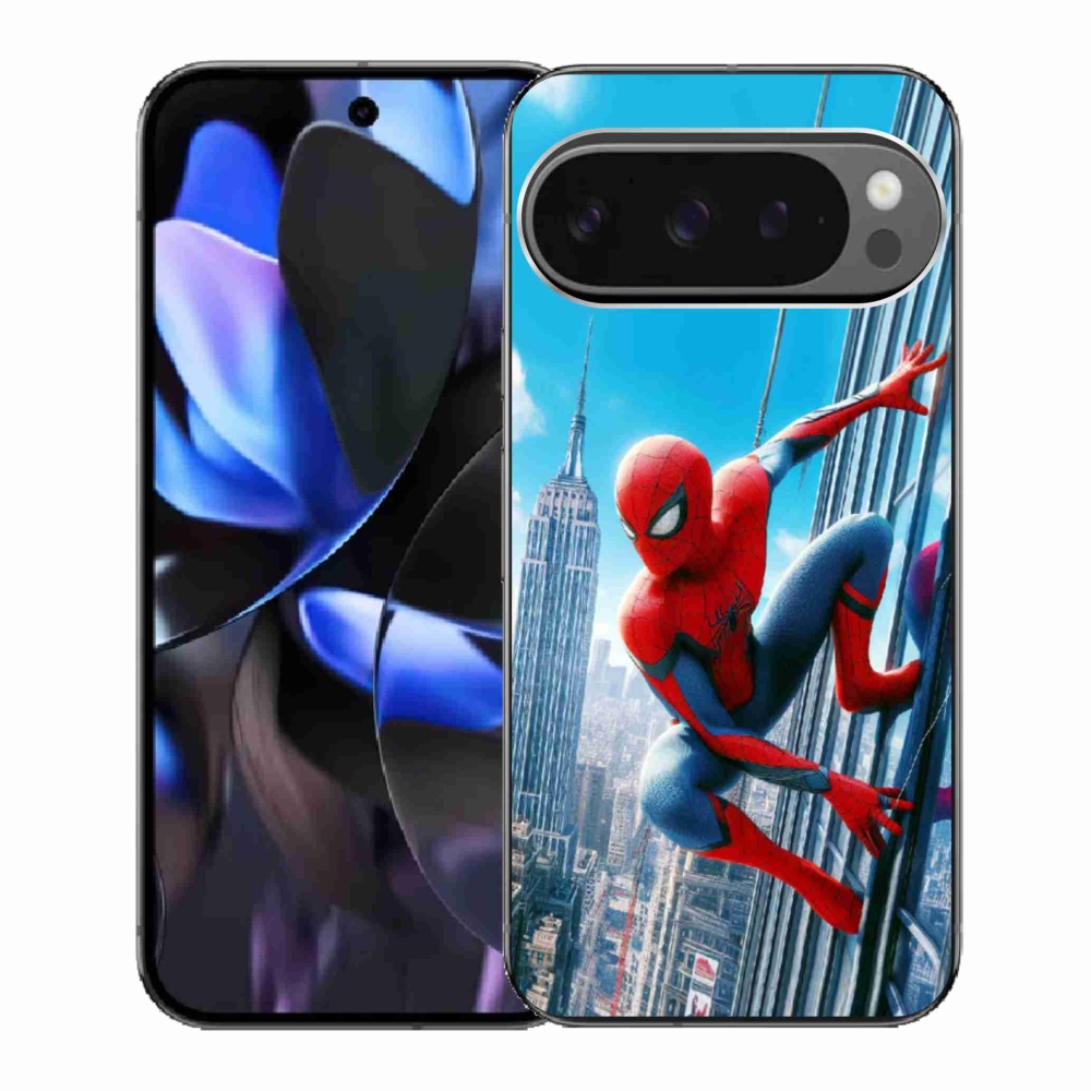 Zselés borítás mmCase a Google Pixel 9 Pro-hoz - pókember