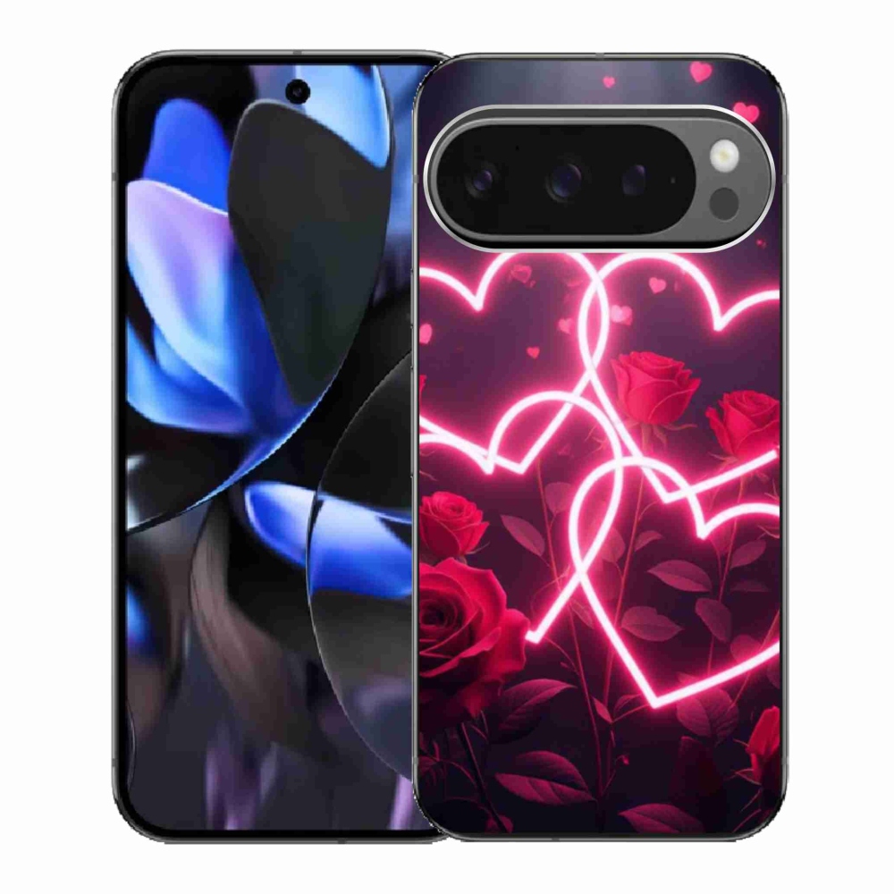Gél borítás mmCase a Google Pixel 9 Pro számára - Szerelem szíve