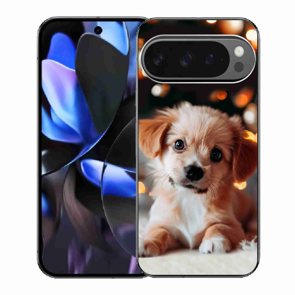 Zselés borítás mmCase a Google Pixel 9 Pro számára - kölyökkutyakék