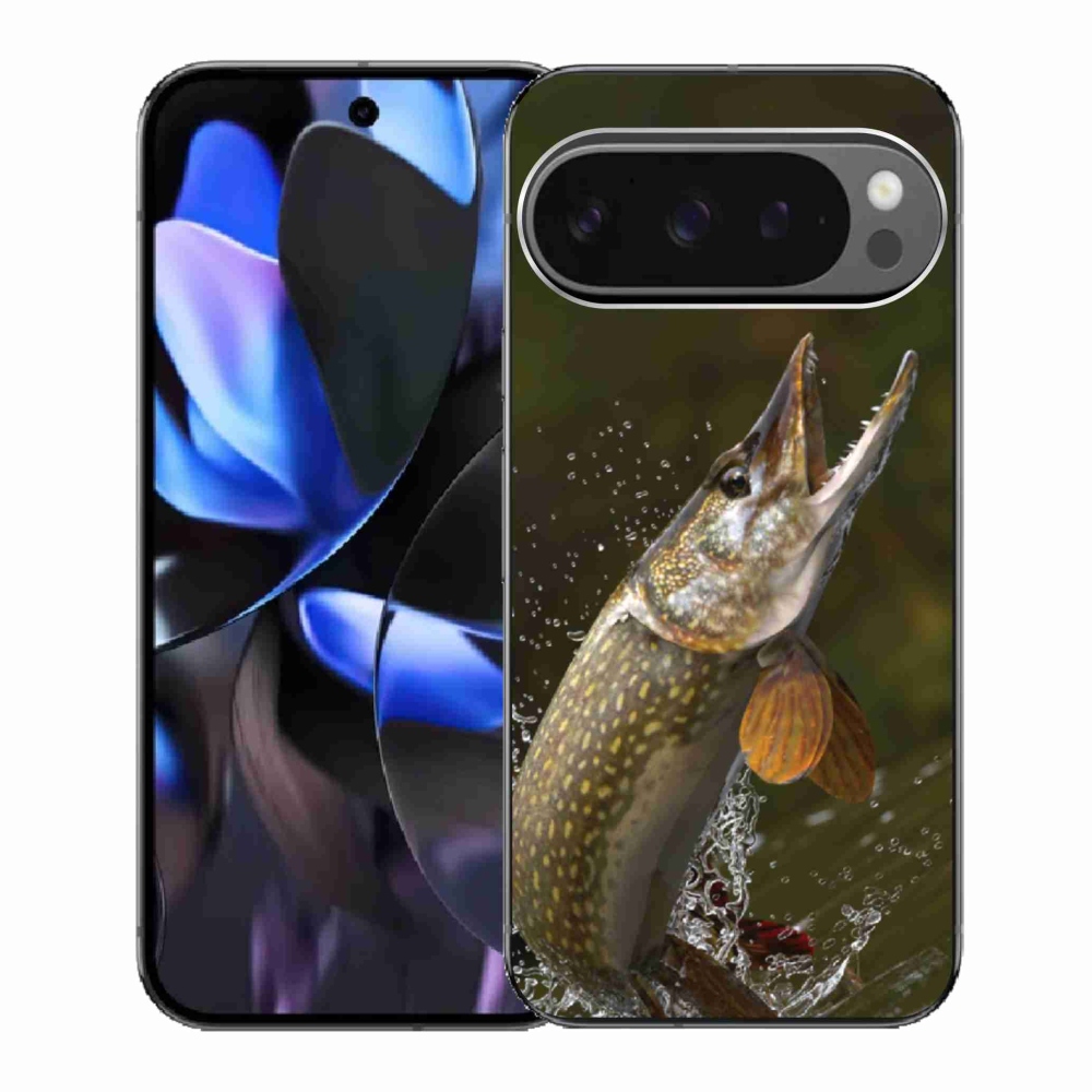 Zselés borítás mmCase a Google Pixel 9 Pro számára - csuka