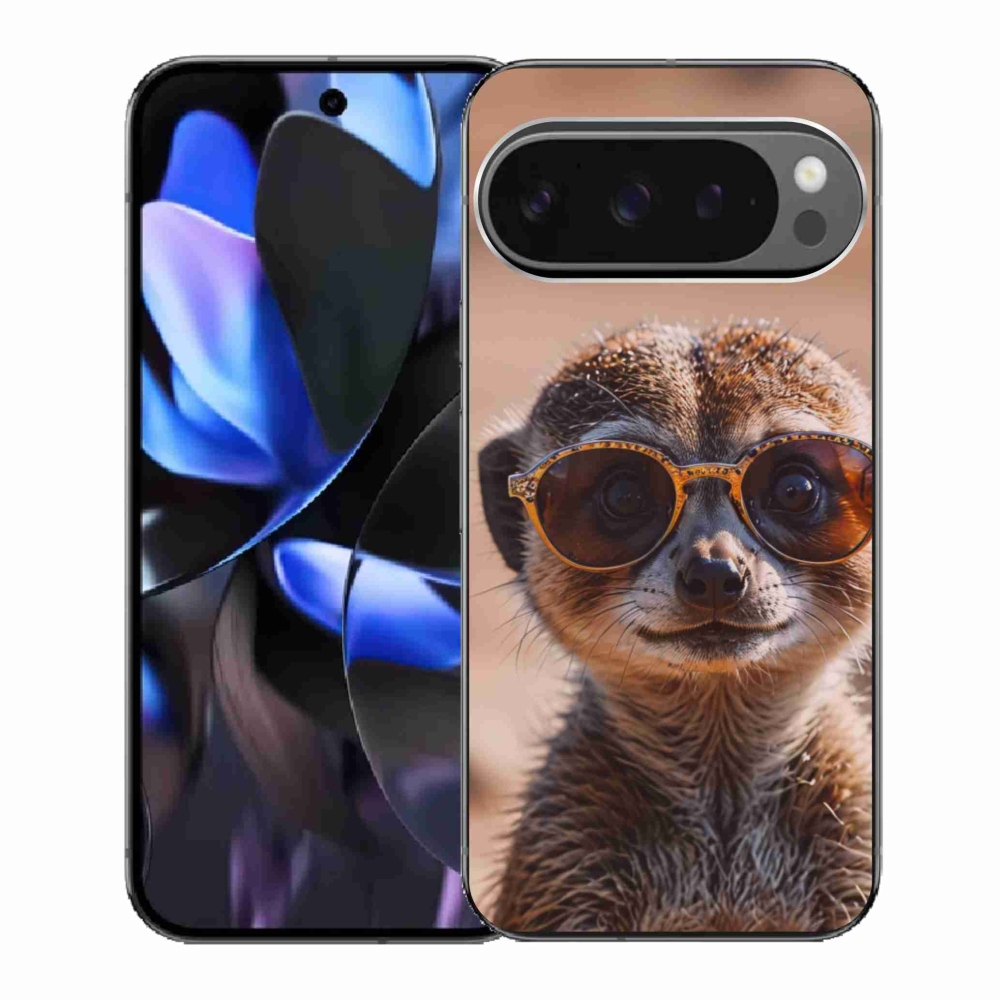Gél borítás mmCase a Google Pixel 9 Pro számára - stílusos surikata