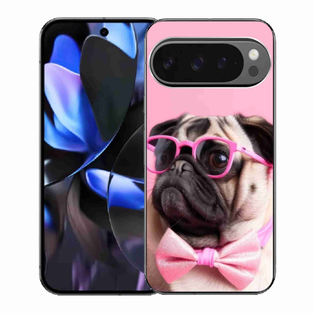 Gél borítás mmCase a Google Pixel 9 Pro számára - stílusos mopsz