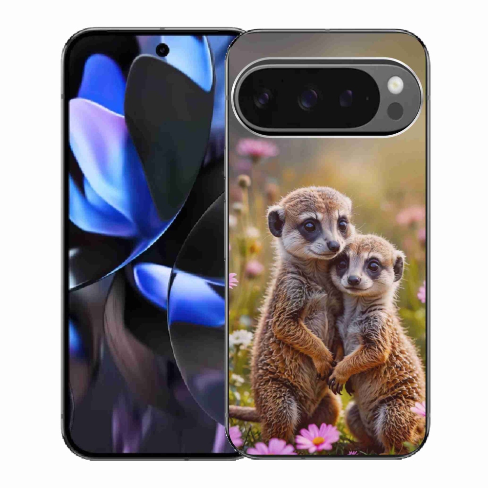 Gél borítás mmCase a Google Pixel 9 Pro számára - szürke duó