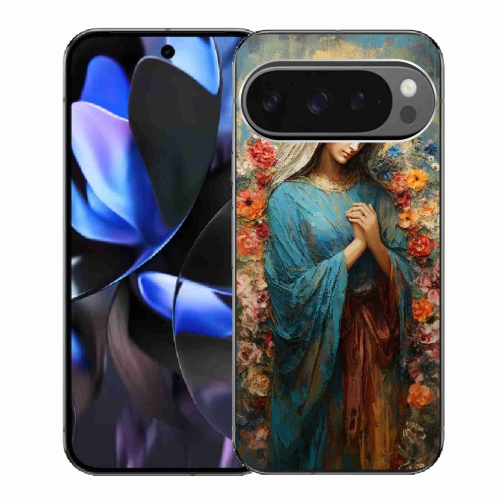 Gél borítás mmCase a Google Pixel 9 Pro-n - szent nő