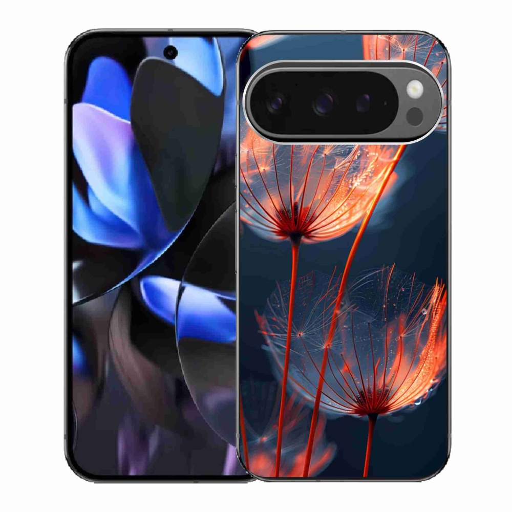 Gél borítás mmCase a Google Pixel 9 Pro számára - világító pehely