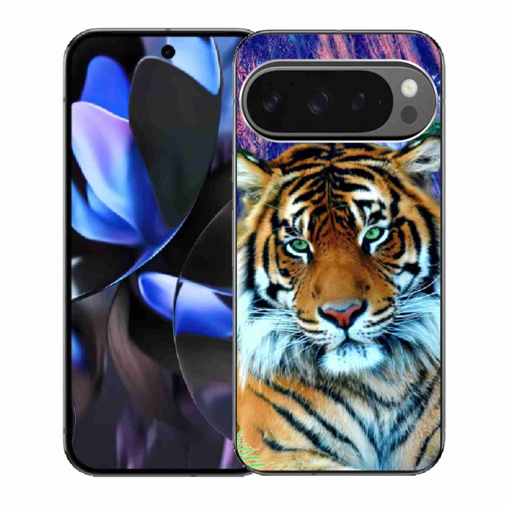 Zselés borítás mmCase a Google Pixel 9 Pro számára - tigris