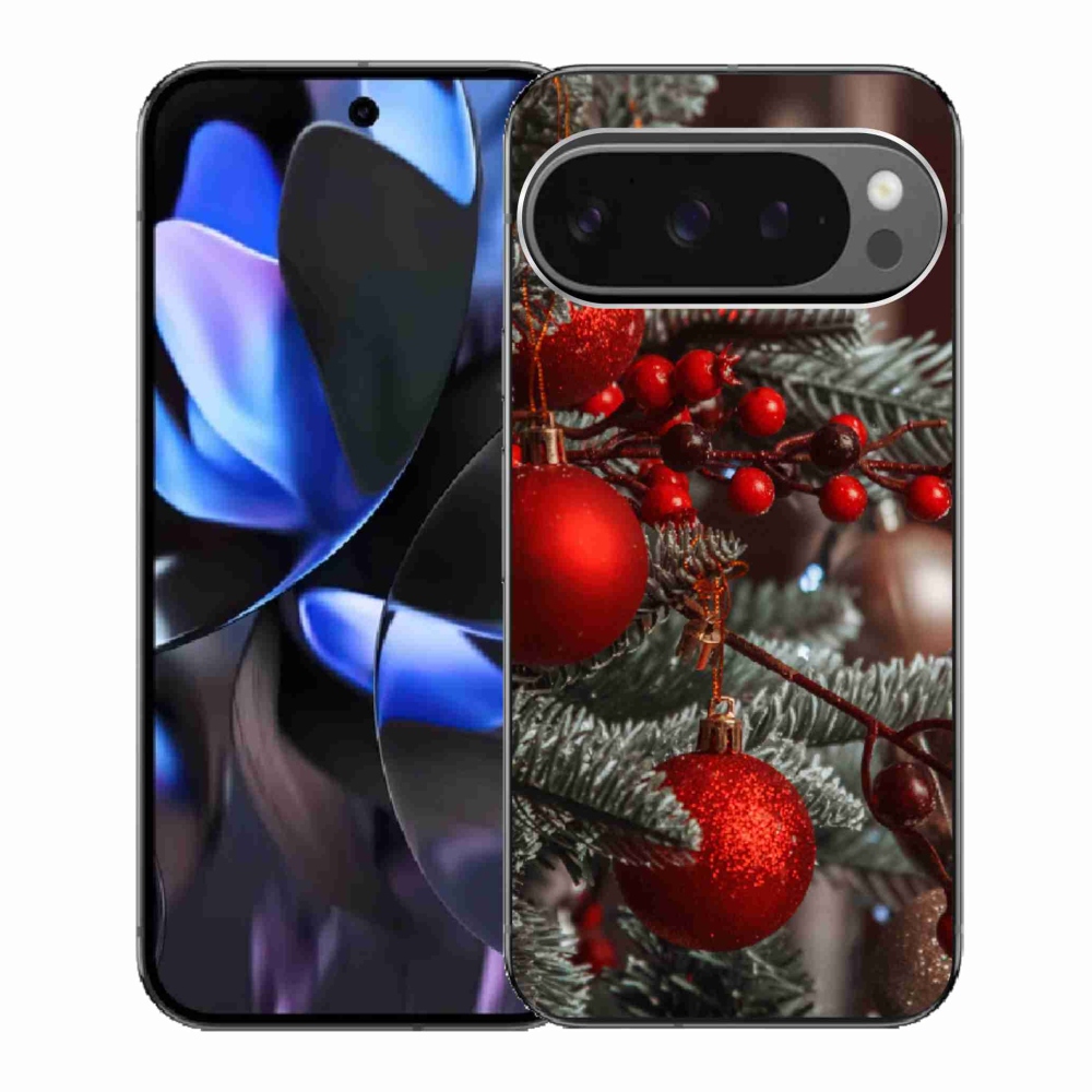 Gél borítás mmCase a Google Pixel 9 Pro számára - karácsonyi dekorációk 2