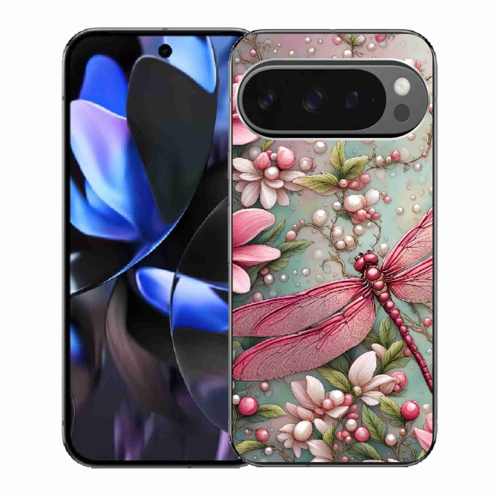 Gél borítás mmCase a Google Pixel 9 Pro számára - szitakötő