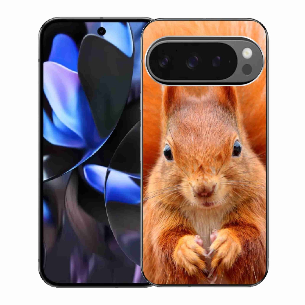 Zselés borítás mmCase a Google Pixel 9 Pro számára - mókus