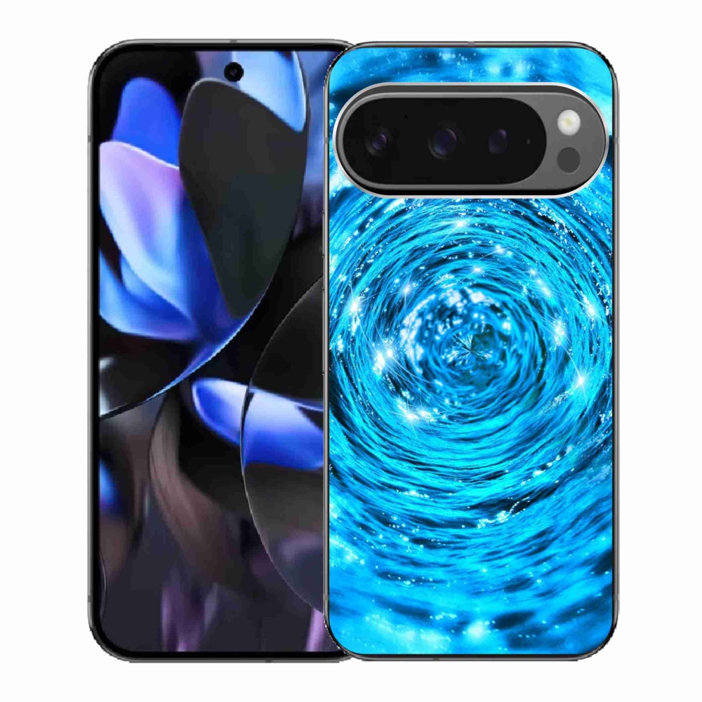 Zselés borítás mmCase a Google Pixel 9 Pro számára - water vortex