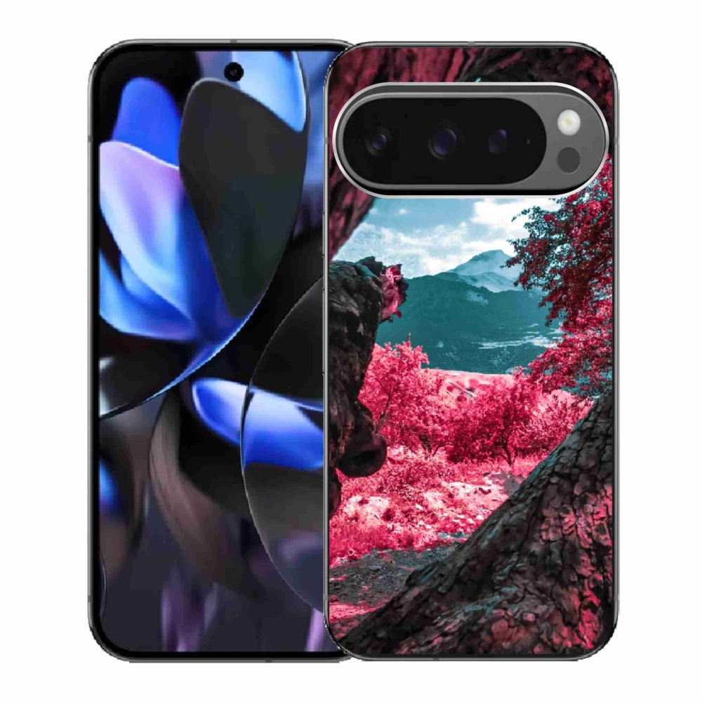 Gél borítás mmCase a Google Pixel 9 Pro-n - hegyi kilátás