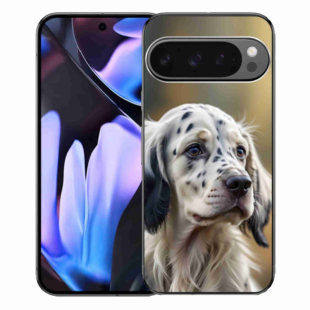 Zselés borítás mmCase a Google Pixel 9 Pro XL-hez - English Setter