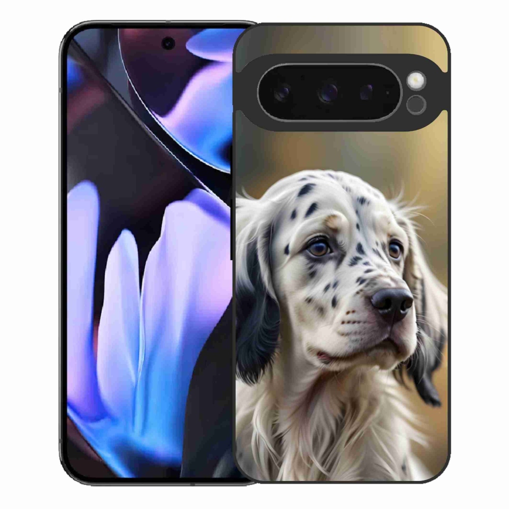 Zselés borítás mmCase a Google Pixel 9 Pro XL-hez - English Setter