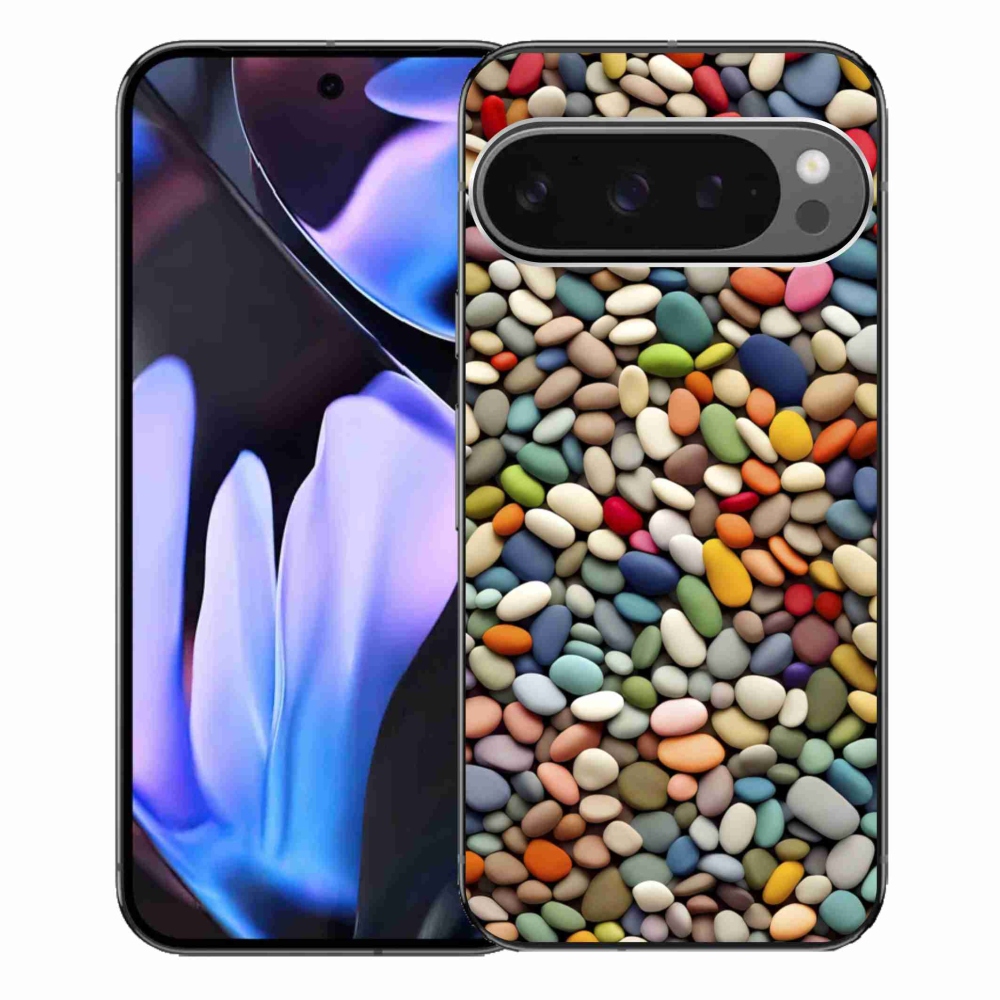 Zselés borítás mmCase a Google Pixel 9 Pro XL-hez - színes strasszkövek 2
