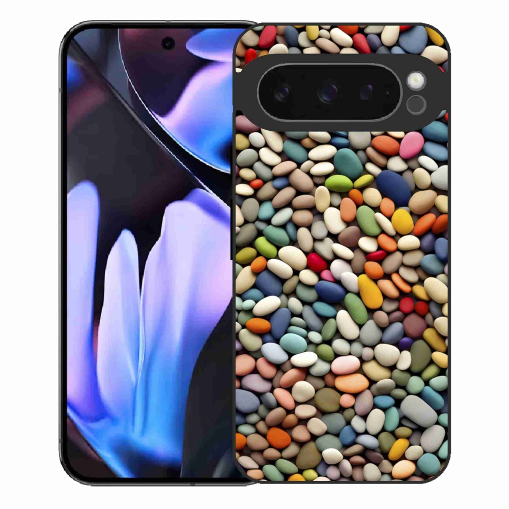 Zselés borítás mmCase a Google Pixel 9 Pro XL-hez - színes strasszkövek 2
