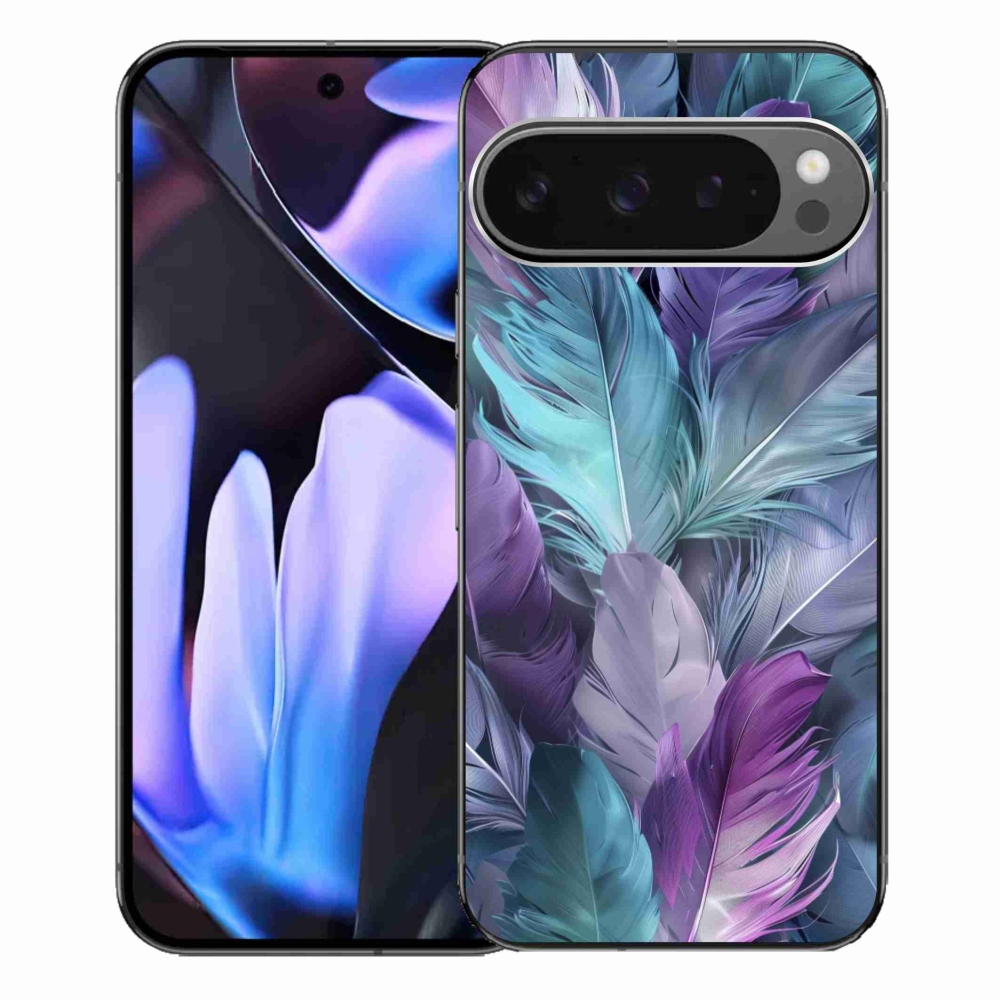 Zselés borítás mmCase a Google Pixel 9 Pro XL-hez - színes toll 2