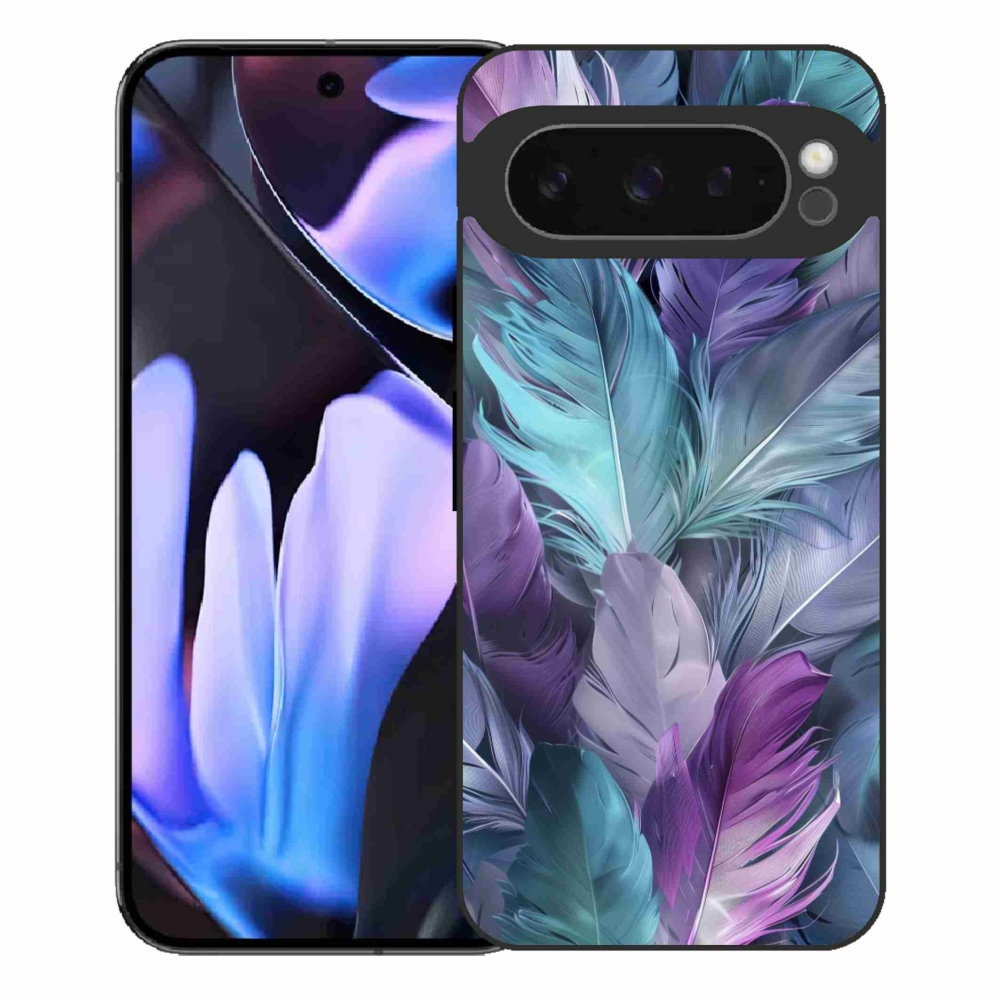 Zselés borítás mmCase a Google Pixel 9 Pro XL-hez - színes toll 2