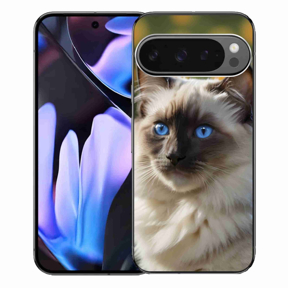 Zselés borítás mmCase a Google Pixel 9 Pro XL számára - fehér rongybaba