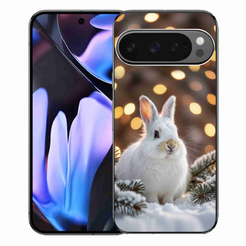 mmCase gél tok a Google Pixel 9 Pro XL-hez – fehér nyúl