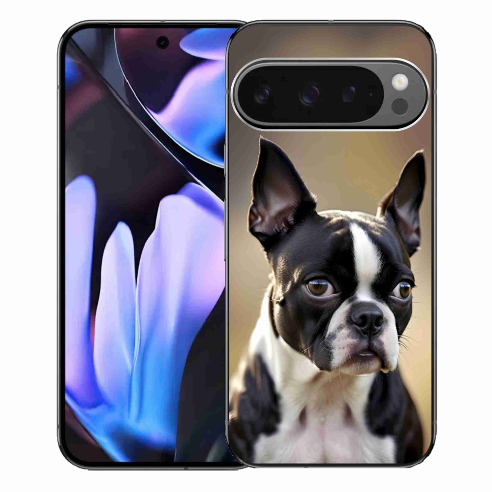 mmCase gél tok a Google Pixel 9 Pro XL-hez – bostoni terrier