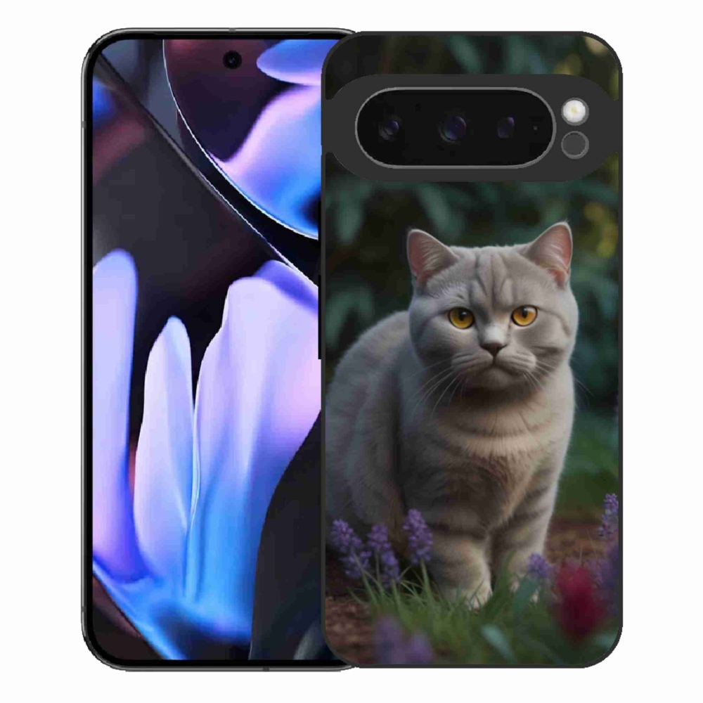 Zselés borítás mmCase a Google Pixel 9 Pro XL-hez - brit macska