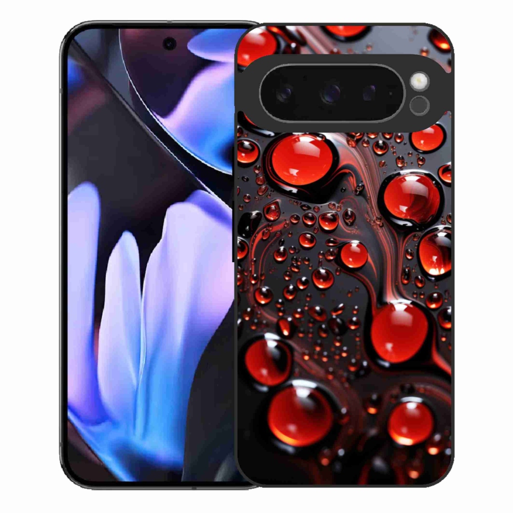 Zselés borítás mmCase a Google Pixel 9 Pro XL-hez - piros csepp 2