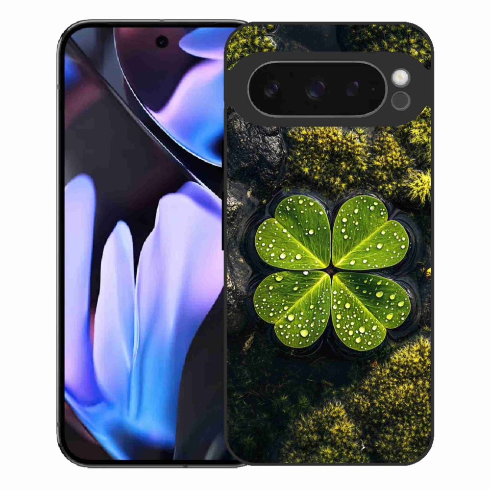 Gél borítás mmCase a Google Pixel 9 Pro XL számára - négylevelű lóhere