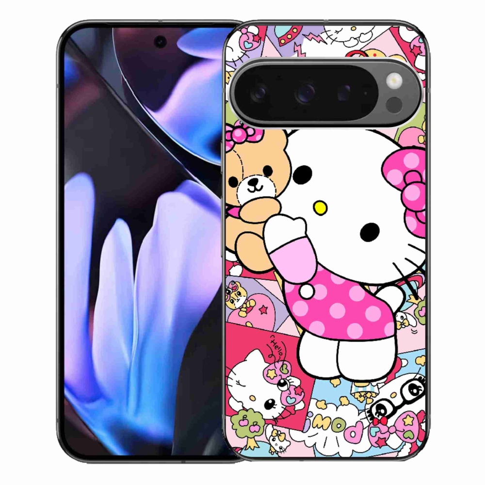 mmCase gél tok a Google Pixel 9 Pro XL-hez – aranyos cica