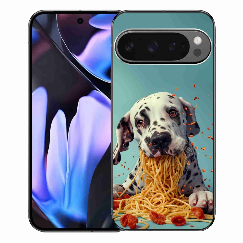 mmCase gél tok a Google Pixel 9 Pro XL-hez – dalmát és spagetti