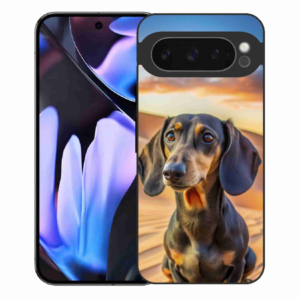 Gél borítás mmCase a Google Pixel 9 Pro XL-hez - tacskó 3
