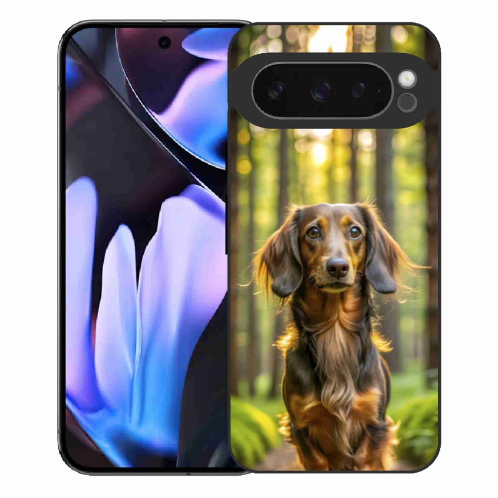 Gél borítás mmCase a Google Pixel 9 Pro XL-hez - tacskó 4