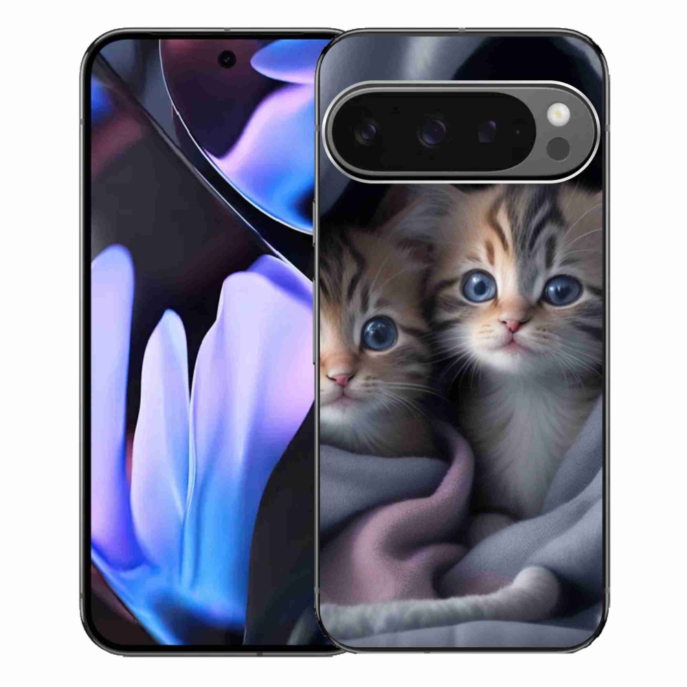 Zselés borítás mmCase a Google Pixel 9 Pro XL-hez - cat duo 2