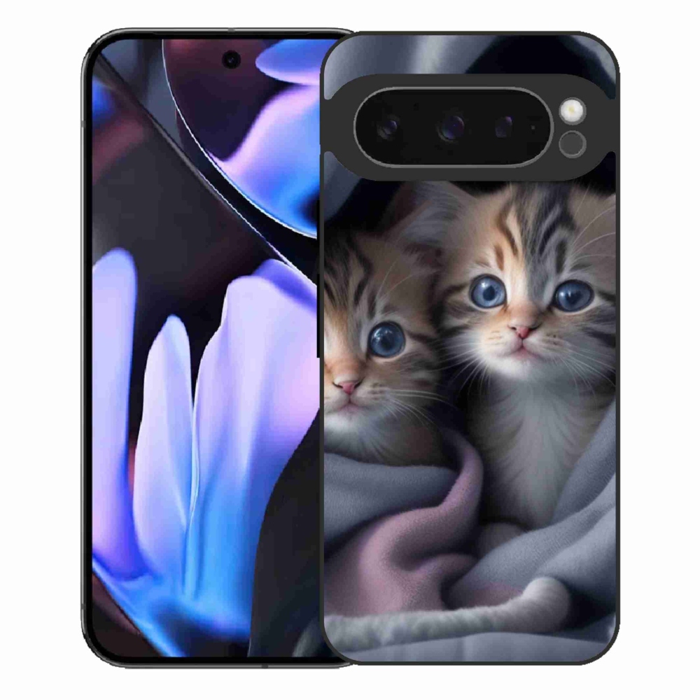 Zselés borítás mmCase a Google Pixel 9 Pro XL-hez - cat duo 2